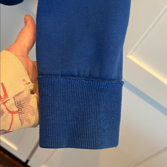 Abercrombie & Fitch Men's Muscle Fit Full-Zip Hoodie Royal Blue Size M - Picture 5 of 9